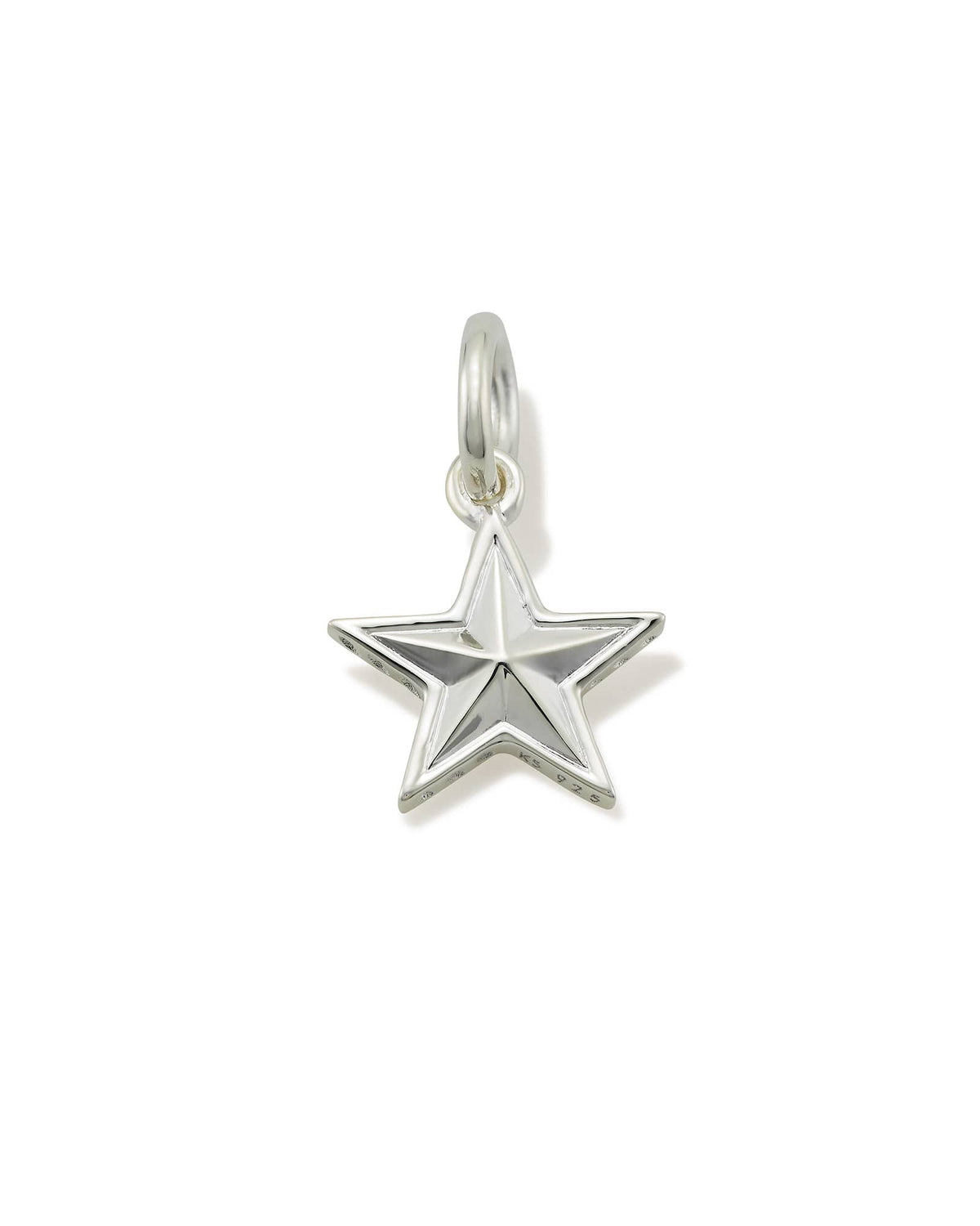 Small Star Charm in Sterling Silver