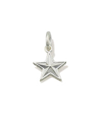 Small Star Charm in Sterling Silver