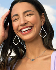 Sophee Drop Earrings in Silver