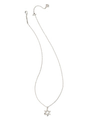 Star of David Pendant Necklace in Silver