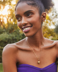 Sun & Moon Charm 18k Gold Vermeil