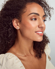 Texas Stud Earrings in Sterling Silver