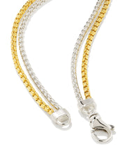 Wells Chain Bracelet in 18k Gold Vermeil and Sterling Silver