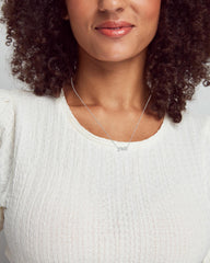 Y'all Pendant Necklace in Sterling Silver